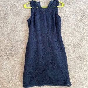 J. Crew Navy Lace Dress - Size 2